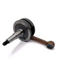 CRANKSHAFT – C/W Small end bearing, 58 mm Stroke   - LI/SX/TV (uses GP Rod/ Pin and GP NU2205 bearing )