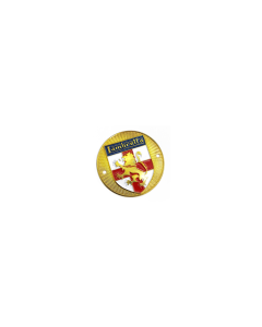 Scootopia Lambretta Brass Concessionaires Badge